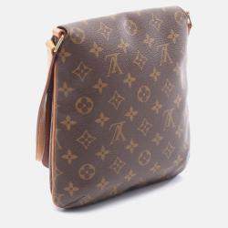 مملوكة مسبقًا حقيبة كتف لوي فيتون مونوغرام كانفاس ميوزيت سالسا بحزام قصير مستخدمة M51258