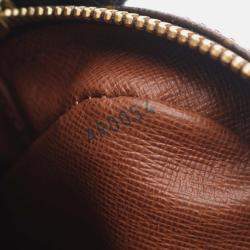 Pre Owned Louis Vuitton Nile Crossbody Shoulder Bag M45244 Monogram Canvas Brown Used Lv