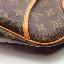 Pre Owned حقيبة لوي فيتون دوفيل بولينغ فانيتي مستعملة كانفاس مونوغرامي للنساء
