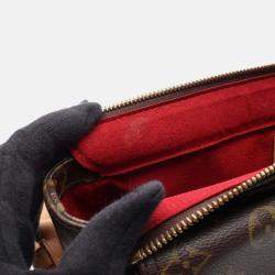 Pre Owned Louis Vuitton Vivacite Gm Shoulder Hand Bag M51163 Monogram Canvas Used Women
