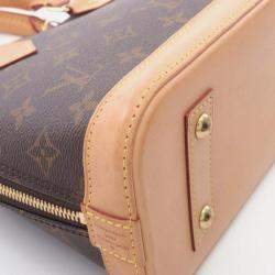 Pre Owned Louis Vuitton Alma Bb Monogram