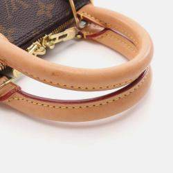 Pre Owned Louis Vuitton Alma Bb Monogram