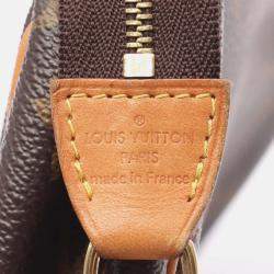 Pre Owned Louis Vuitton Eva Shoulder Bag M95567 Monogram Canvas Leather Brown Used Women