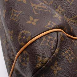 Pre Owned Louis Vuitton Totally Mm Shoulder Tote Bag M56689 Monogram Canvas Brown Used Lv