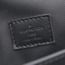 مملوكة مسبقًا Louis Vuitton Splinter Messenger Shoulder Bag M44729 Monogram Shadow Black Used