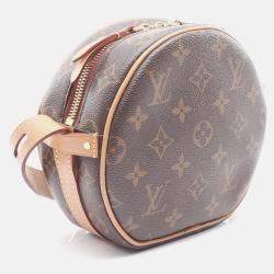 Pre Owned Louis Vuitton Boite Chapeau Souple Pm Shoulder Bag M45149 Monogram Canvas Used