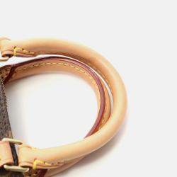Pre Owned Louis Vuitton Nano Speedy Crossbody Shoulder Bag M61252 Monogram Canvas Used Lv