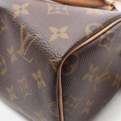Pre Owned Louis Vuitton Nano Speedy Crossbody Shoulder Bag M61252 Monogram Canvas Used Lv