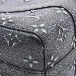 Pre Owned Louis Vuitton City Keepall Monogram Charcoal