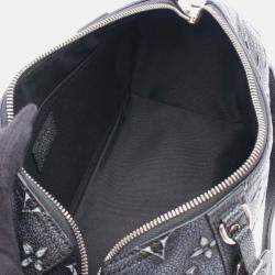 Pre Owned Louis Vuitton City Keepall Monogram Charcoal