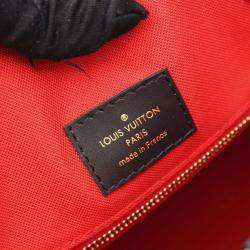 Pre Owned Louis Vuitton On The Go Mm Shoulder Tote Bag M45321 Monogram Giant Reverse Used
