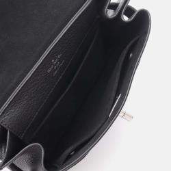Pre Owned Louis Vuitton Lockme Ever Mini 2Way Shoulder Handbag M20997 Leather Black Used