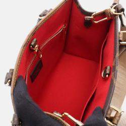 Pre Owned Louis Vuitton On The Go Pm Shoulder Handbag M46373 Monogram Giant Reverse Used