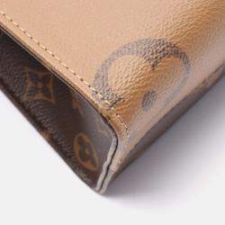 Pre Owned Louis Vuitton On The Go Pm Shoulder Handbag M46373 Monogram Giant Reverse Used