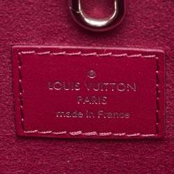 Pre Owned Louis Vuitton Fuchsia Epi Leather Neverfull PM Bag