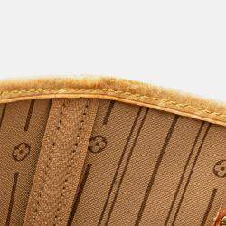 Pre Owned Louis Vuitton Brown Monogram Neverfull MM