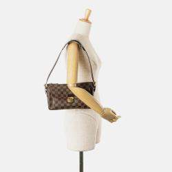 Pre Owned Louis Vuitton Brown Damier Ebene Ravello GM
