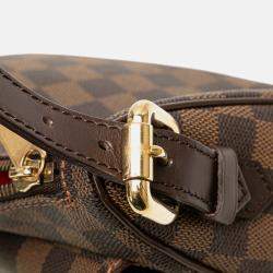 Pre Owned Louis Vuitton Brown Damier Ebene Ravello GM