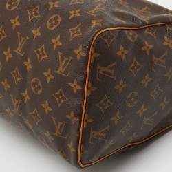 Pre Owned Louis Vuitton Monogram Canvas Speedy 30 Bag