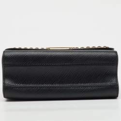 Pre Owned Louis Vuitton Black Epi Leather Limited Edition Twist MM Bag