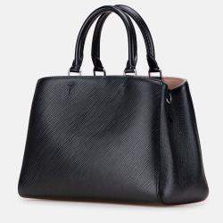 Pre Owned Louis Vuitton Black Epi Marelle Satchel