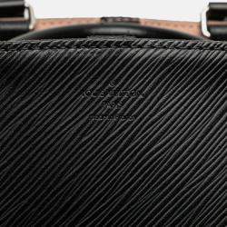Pre Owned Louis Vuitton Black Epi Marelle Satchel