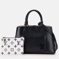 Pre Owned Louis Vuitton Black Epi Marelle Satchel