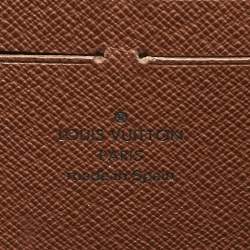Pre Owned Louis Vuitton Monogram Roses Canvas Zippy Wallet
