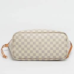 مملوكة مسبقًا حقيبة لويس فيتون نيفرفول كانفاس دامييه أزور متوسطة