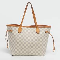 مملوكة مسبقًا حقيبة لويس فيتون نيفرفول كانفاس دامييه أزور متوسطة