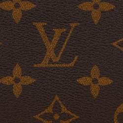 Pre Owned Louis Vuitton Monogram Canvas Zippy Wallet