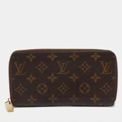 Pre Owned Louis Vuitton Monogram Canvas Zippy Wallet