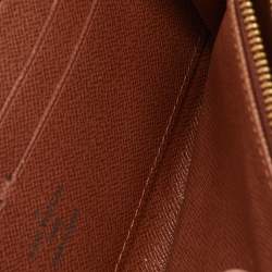 Pre Owned Louis Vuitton Monogram Canvas Zippy Wallet