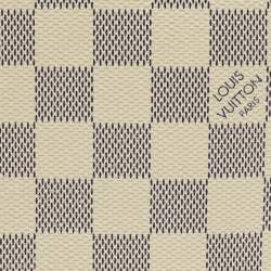 Pre Owned Louis Vuitton Damier Azur Canvas Zippy Organizer Wallet