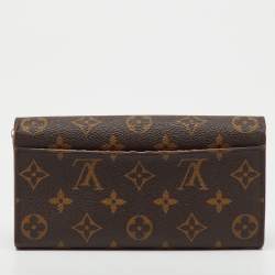 Pre Owned Louis Vuitton Monogram Canvas Sarah Wallet