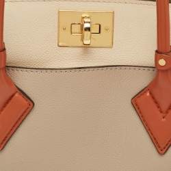 Pre Owned Louis Vuitton Galet Monogram Tufting Leather On My Side MM Bag 