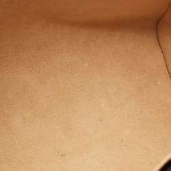 Pre Owned Louis Vuitton Galet Monogram Tufting Leather On My Side MM Bag 