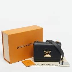 Pre Owned Louis Vuitton Black Epi Leather Twist MM Bag
