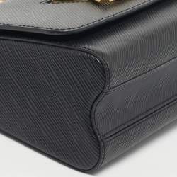 Pre Owned Louis Vuitton Black Epi Leather Twist MM Bag