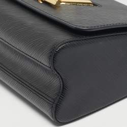 Pre Owned Louis Vuitton Black Epi Leather Twist MM Bag