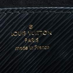 Pre Owned Louis Vuitton Black Epi Leather Twist MM Bag