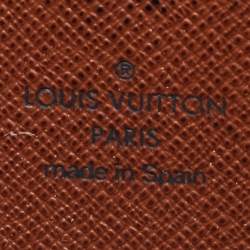 Pre Owned Louis Vuitton Monogram Canvas Zippy Wallet