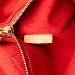 Pre Owned Louis Vuitton Brown/Red Monogram Pallas Chain