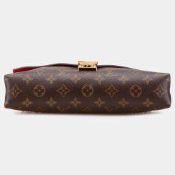 Pre Owned Louis Vuitton Brown/Red Monogram Pallas Chain