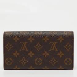 مملوكة مسبقًا Louis Vuitton Monogram Canvas Sarah Long Wallet
