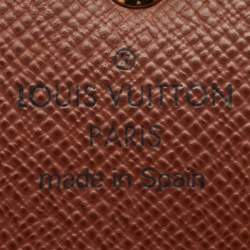 Pre Owned Louis Vuitton Monogram Canvas Sarah Wallet