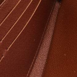 Pre Owned Louis Vuitton Monogram Canvas Sarah Wallet