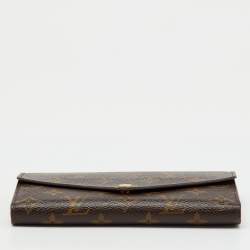Pre Owned Louis Vuitton Monogram Canvas Sarah Wallet