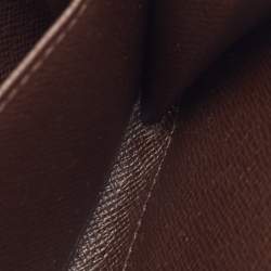 Pre Owned Louis Vuitton Damier Ebene Canvas Zippy Coin Purse