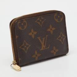 Pre Owned Louis Vuitton Monogram Canvas Zippy Coin Purse